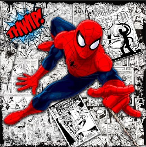 Diverse Künstler "Heather Fazzino - Spiderman THWIP"