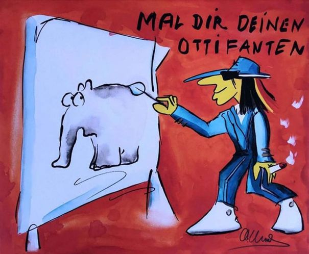 Otto Waalkes "Mal Dir Deinen Ottifanten"