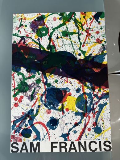 Sam Francis "Poeme dans le ciel"