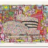 James Rizzi "Let's All Gather at the Guggenheim"