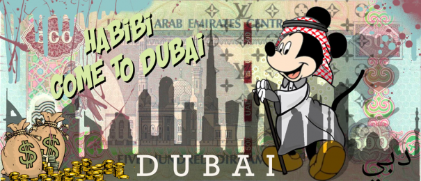 Skyyloft "Dubai Mickey Dirham Dollar"