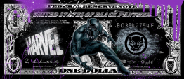 Skyyloft "Black Panther Marvel Dollar"